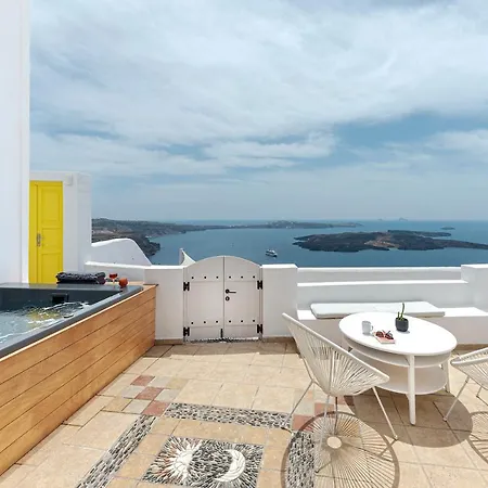 Calderas Hug & Panoramic Sea View - 3 Lux * Imerovigli (Santorini)