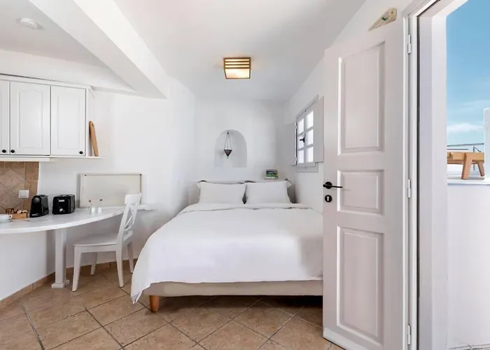 Calderas Hug & Panoramic Sea View - 3 Lux * Imerovígli