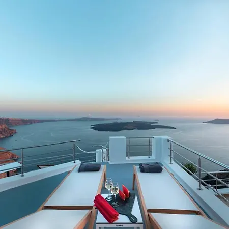 Calderas Hug & Panoramic Sea View - 3 Lux Villa Imerovigli (Santorini)