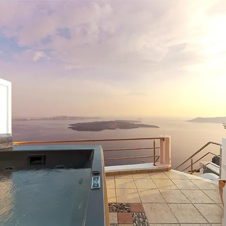 Calderas Hug & Panoramic Sea View - 3 Lux Villa Imerovigli (Santorini)